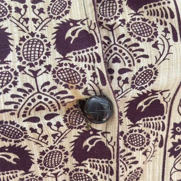 Vintage 1960’s 1970’s Cotton Bohemian Maxi Dress, Small - Picture 5 of 5